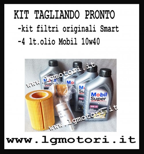 KIT15 Kit tagliando con candele adatto a Smart 700 98> MARCA-WAG,NGK,ARDECA 